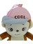 Peluş Maymun Şapkalı 25 cm 62923 3