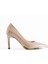Kadın Deri Stiletto Vizon Rugan 2