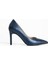Kadın Hakiki Deri Stiletto Lacivert 2
