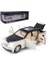 Zarif Araba Modeli 1/24 Rolls-Royce Phantom Model Araba, Çocuklar Erkek Kız Hediye Için Çinko Alaşımı Ses ve Işık ile Geri Çekin Oyuncak Araba. (Beyaz) (Yurt Dışından) 1
