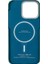 Apple iPhone 15 Pro Max Kılıf M-Safe Şarj Özellikli Aramid Fiber Pitaka Ultra-Slim Classic Serisi Yeşil 5