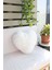 Kalp Şekilli Sevgililer Gününe Özel Love Peluş ve Bubble Dekoratif Yastık,4 Adet Kırlent Kılıfı 5