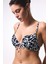 Tint Lol Up Zebra Desenli Dolgulu Balconette Bikini Üstü 1