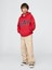Erkek Çocuk Kırmızı Gap Logo Kapüşonlu Sweatshirt 3