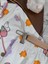 Babybiscoi Tavşan Desenli Gömlekli Unisex Pijama Takımı 4