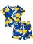03-06 Yaş Tuc Tuc Mavi Bermuda T-Shirt Takım - Mavi 1