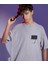 Drip Panda Baskılı Oversize Erkek Tişört 1