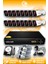 16 Kameralı Kare 16 Dış Kamera Set 250 GB HDD Full Hd Gece Görüşlü Güvenlik Kamerası Sistemi 1