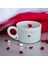 Mshandmade El Yapımı Seramik Çay Kahve Kupası Duble Türk Kahvesi Fincanı Kupa, Best Mom Mug 1