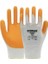 Nitril Kaplı Polyester Eldiven Rt3 Beyaz Sarı No:9 Rtrmax 1