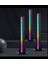 Rgb LED Çubuk Sese ve Müziğe Duyarlı Ambiyanslı Ekolayzer C Type Şarjlı Taşınabilir Stick Siyah Kasa 1