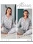 6199 Bayan Önü Düğmeli Desenli Pijama Takımı 1