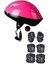 Çocuk Kask Dizlik Dirseklik Ellik Set 7 Parça Scooter Bisiklet Paten Kaykay Koruyucu Set 1