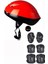 Çocuk Kask Dizlik Dirseklik Ellik Set 7 Parça Scooter Bisiklet Paten Kaykay Koruyucu Set 1