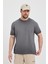Erkek Siyah Bisiklet Yaka Yıkamalı Basic T-Shirt - 165 1