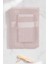 2 Parça Battal Lüks Premium Banyo Spa Havlu Takımı 90 x 170 cm Pudra 1