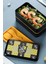 Harry Potter Lisanslı Hufflepuff Çift Katlı Yemek Kabı (1000ML) 1