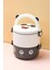 We Bare Bears Lisanslı Çift Katlı Yemek Kabı (1850ML) - Panda 1