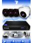 4 Kameralı Uzay 1 İç Kamera Set HDD'siz Full HD Gece Görüşlü Güvenlik Kamerası Sistemi 1