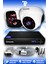 2 Kameralı Panda 1 İç Kamera Set HDD'siz Full HD Gece Görüşlü Güvenlik Kamerası Sistemi 1