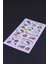 Hello Kitty Lisanslı Elma Koleksiyonu Sticker (10 x 22 cm ) 1