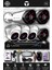 6 Kameralı Galia 3 Iç Kamera Set 250 GB HDD Full Hd Gece Görüşlü Güvenlik Kamerası Sistemi 1