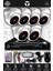 6 Kameralı Domia 6 Iç Kamera Set Hdd'siz Full Hd Gece Görüşlü Güvenlik Kamerası Sistemi 1