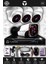 4 Kameralı Pania 3 Iç Kamera Set 100 GB HDD Full Hd Gece Görüşlü Güvenlik Kamerası Sistemi 1