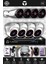 8 Kameralı Galia 4 Iç Kamera Set 320 GB HDD Full Hd Gece Görüşlü Güvenlik Kamerası Sistemi 1