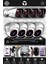 8 Kameralı Karia 4 Iç Kamera Set 500 GB HDD Full Hd Gece Görüşlü Güvenlik Kamerası Sistemi 1