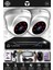2 Kameralı Domia 2 Iç Kamera Set 500 GB HDD Full Hd Gece Görüşlü Güvenlik Kamerası Sistemi 1