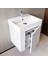 Font Lavabo Dolabı 50 cm Beyaz 4