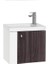Forest Lavabo Dolabı 50 cm Beyaz-Bakır 1