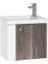 Forest Lavabo Dolabı 50 cm Beyaz-Barok 1