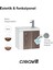 Forest Lavabo Dolabı 50 cm Beyaz-Barok 4