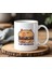 BB Desing Kapibara Burger Tasarımlı Beyaz Seramik Baskılı Kupa Bardak 330 ml 1