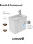 Forest Lavabo Dolabı 50 cm Beyaz 5