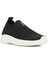 Kız Çocuk Siyah J Aril G. E - Shiny Knitt. Text Kumaş Sneaker J25DLE0007QC9999 2