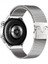 Huawei Watch Gt 2 / Gt2 Pro 46 mm Uyumlu Hasır Metal Örgü Kordon Kayış Ayarlanabilir Kilitli Toka 1