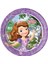 Sofia Temalı Karton Tabak Lisanslı 23CM Pk:8 1