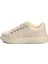 Bayan 36-40 Krem Şık ve Rahat Anatomik Comfort Taban Sneaker 2