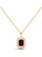 2.48 Karat Pırlanta Ruby Kolye 2