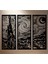Starry Night 3'lü Metal Tablo 1
