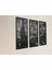 Starry Night 3'lü Metal Tablo 5