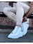 WG032 Taba Bağcıklı Sneakers Yarım Bilek Bot 2