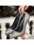 Hillar Platin Saten Stiletto Ayakkabı 4