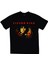 The Doors Baskılı Unisex %100 Pamuk Siyah T-Shirt 1