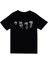 Marilyn Manson Baskılı Unisex %100 Pamuk Siyah T-Shirt 1