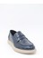 226825 Erkek Casual Ayakkabı - Lacivert Croco Deri 2