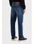 Streç Pamuklu Slim Fit Normal Bel Düz Paça Jeans Erkek Kot Pantolon XM000070 AF12965 MB002 4